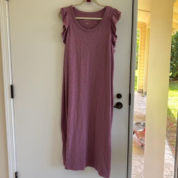 Universal Thread | Dresses | Universal Thread Ruffle Tank Dress Midi ...